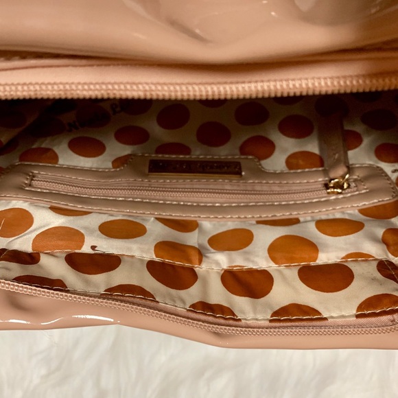 NICOLE LEE SEQUIN & PATENT LEATHER HANDBAG NWT - Picture 6 of 16